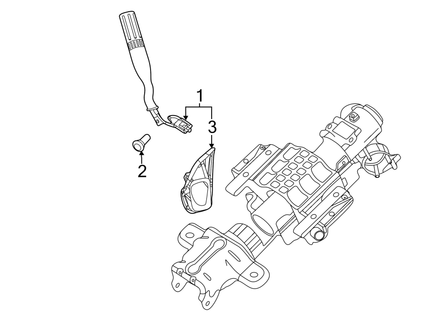 Ford F-150 Automatic Transmission Shift Lever. 2011-13, w/o manual