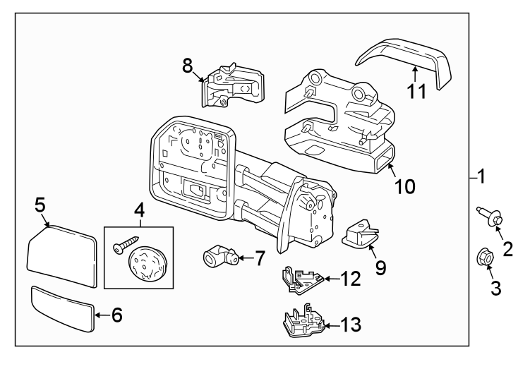 Ford F-150 Door Mirror. Replace, Repair - JL3Z17683B | Havre Ford, Havre MT