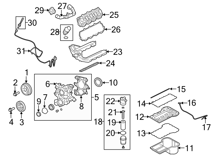 Ford F-450 Super Duty Engine Intake Manifold Gasket ...