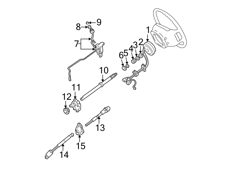 Ford Ranger Shaft. Steering - 7L5Z3E751A | Havre Ford, Havre MT