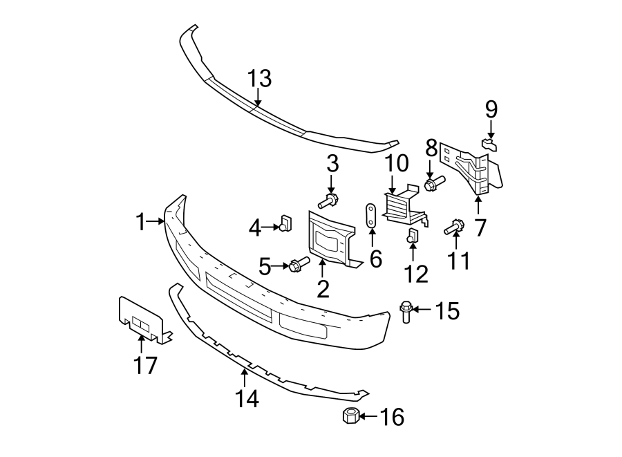 Ford F150 Front Bumper Assembly