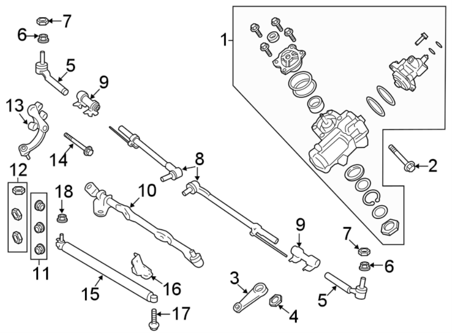 2013 Ford F250 Front End Parts Diagram