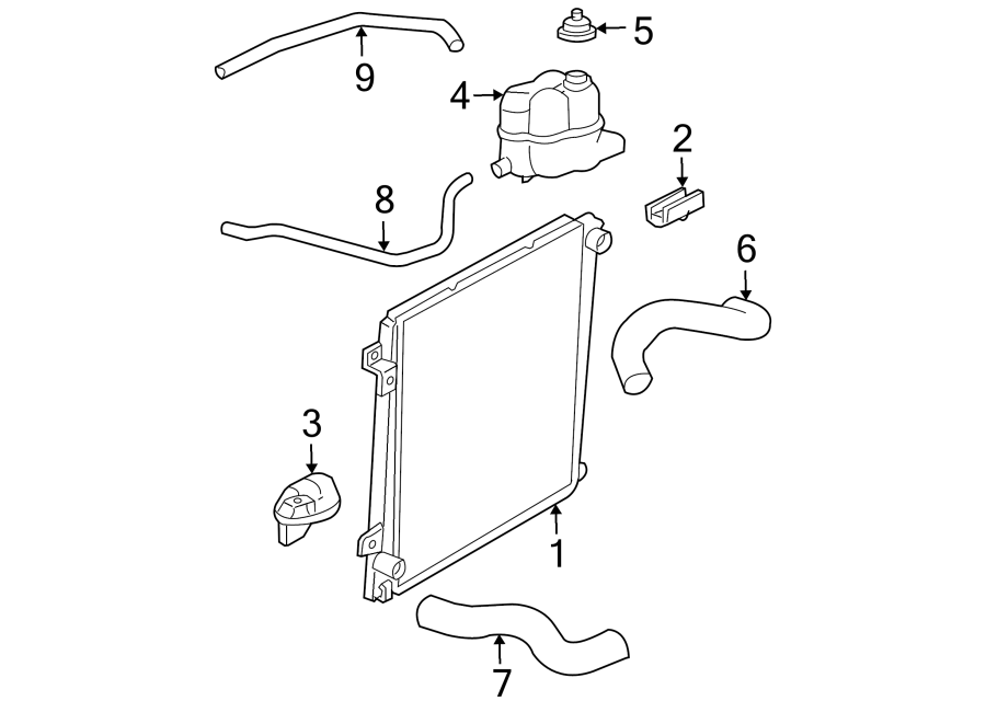 Ford Explorer Hose Radiator 46 Liter Explorer 1l2z8260ab Havre