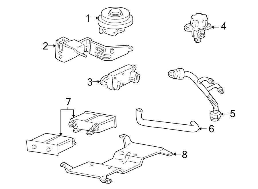 2002 ford explorer evap system diagram