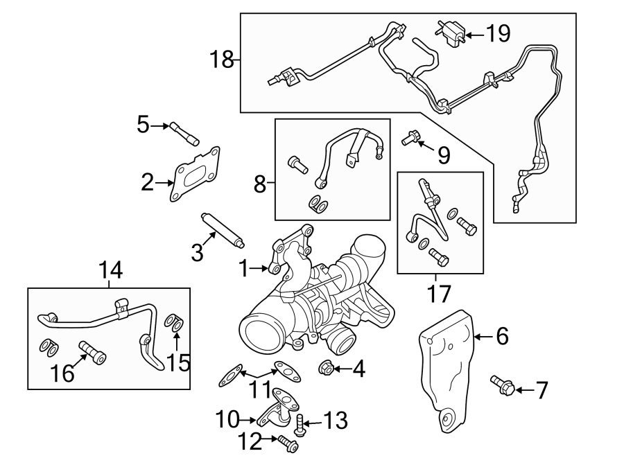 Ford Escape Inlet. Water. Hose. Coolant AG9Z8555B Havre Ford, Havre MT