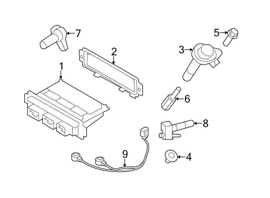 Ford Edge Camshaft sensor. Engine Camshaft Position Sensor. SENSOR